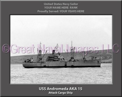 USS Andromeda AKA 15 Personalized Navy Ship Photo