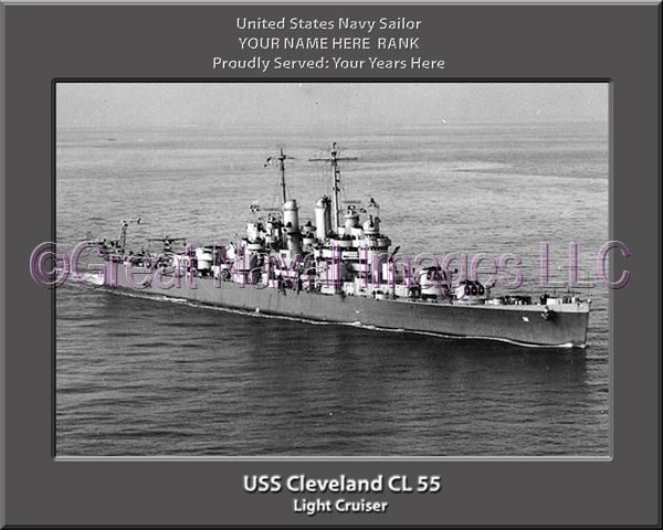 USS Cleveland CL 55