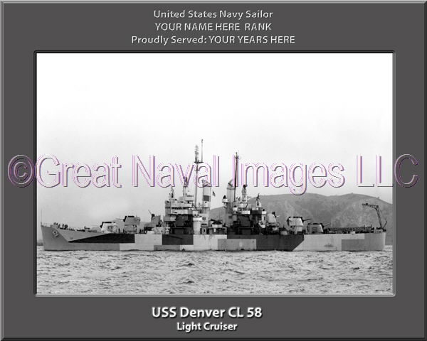USS Denver CL 58