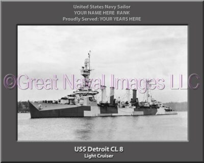 USS Detroit CL 8