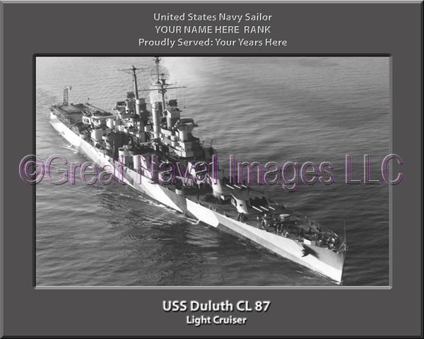 USS Duluth CL 87