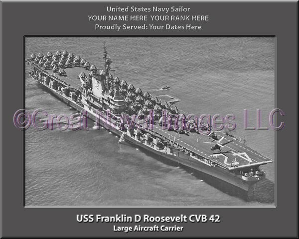 USS Franklin D Roosevelt CVB 42