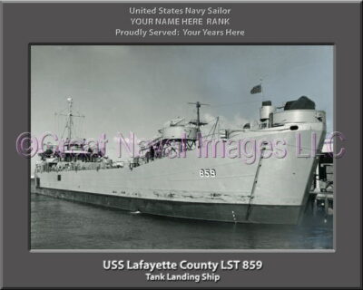 USS Lafayette County LST 859