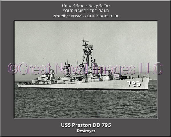 USS Preston DD 795