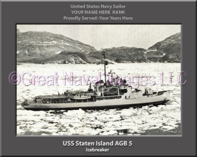 USS Staten Island AGB 5 Personalized Navy Ship Photo