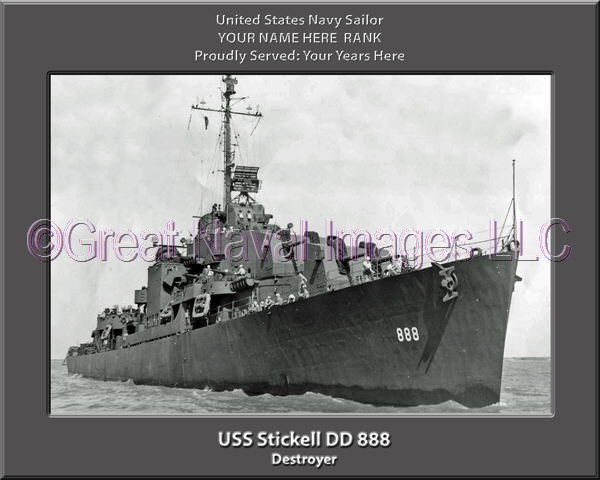USS Stickell DD 888