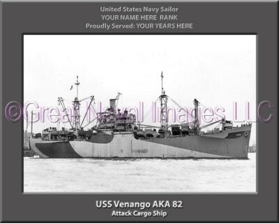 USS Venango AKA 82 Personalized Navy Ship Photo