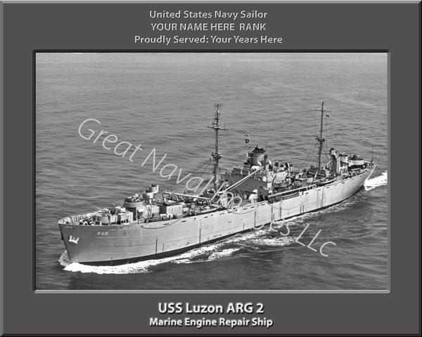 USS Luzon ARG 2 Personalized Navy Ship Photo