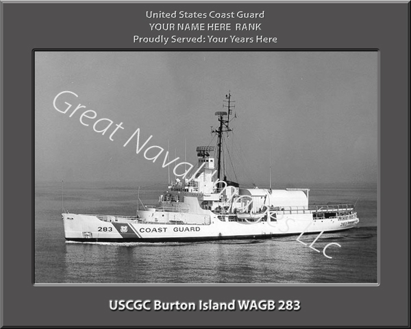 USCGC Burton Island WAGB 283 Personalized Photo
