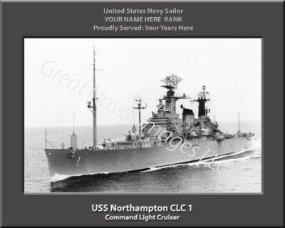 USS Northampton CLC 1 Personalized Navy Ship Photo