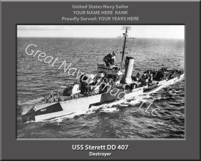 USS Sterett DD 407