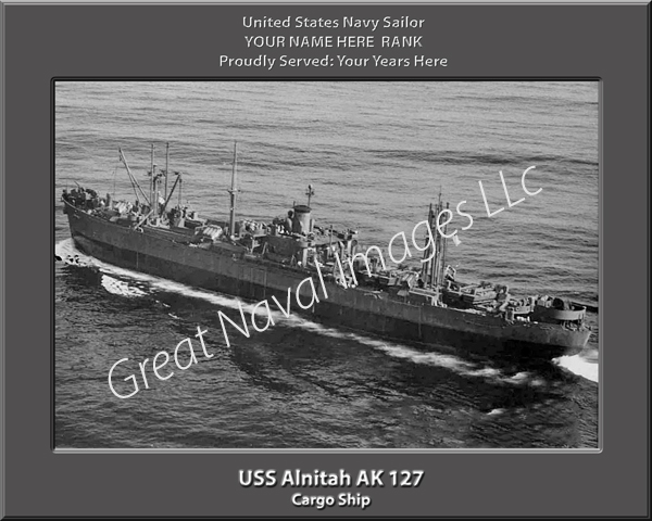 USS Alnitah AK 127 Personalized Navy Ship Photo