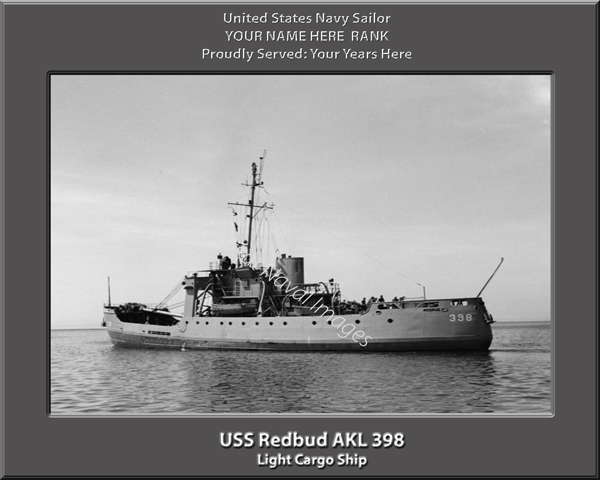 USS Redbud AKL 398 Personalized Navy Ship Photo