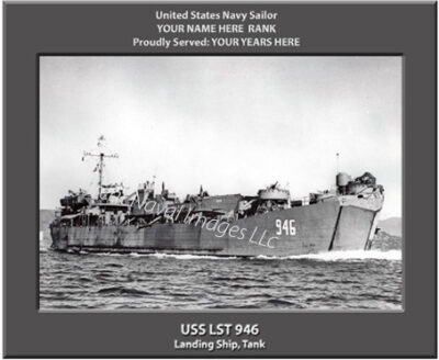 USS LST 946 Personalized Navy Ship Photo