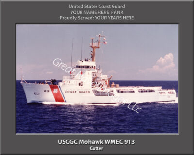 USCGC Mohawk WMEC 913 Personalized Coast Guard Ship Photo